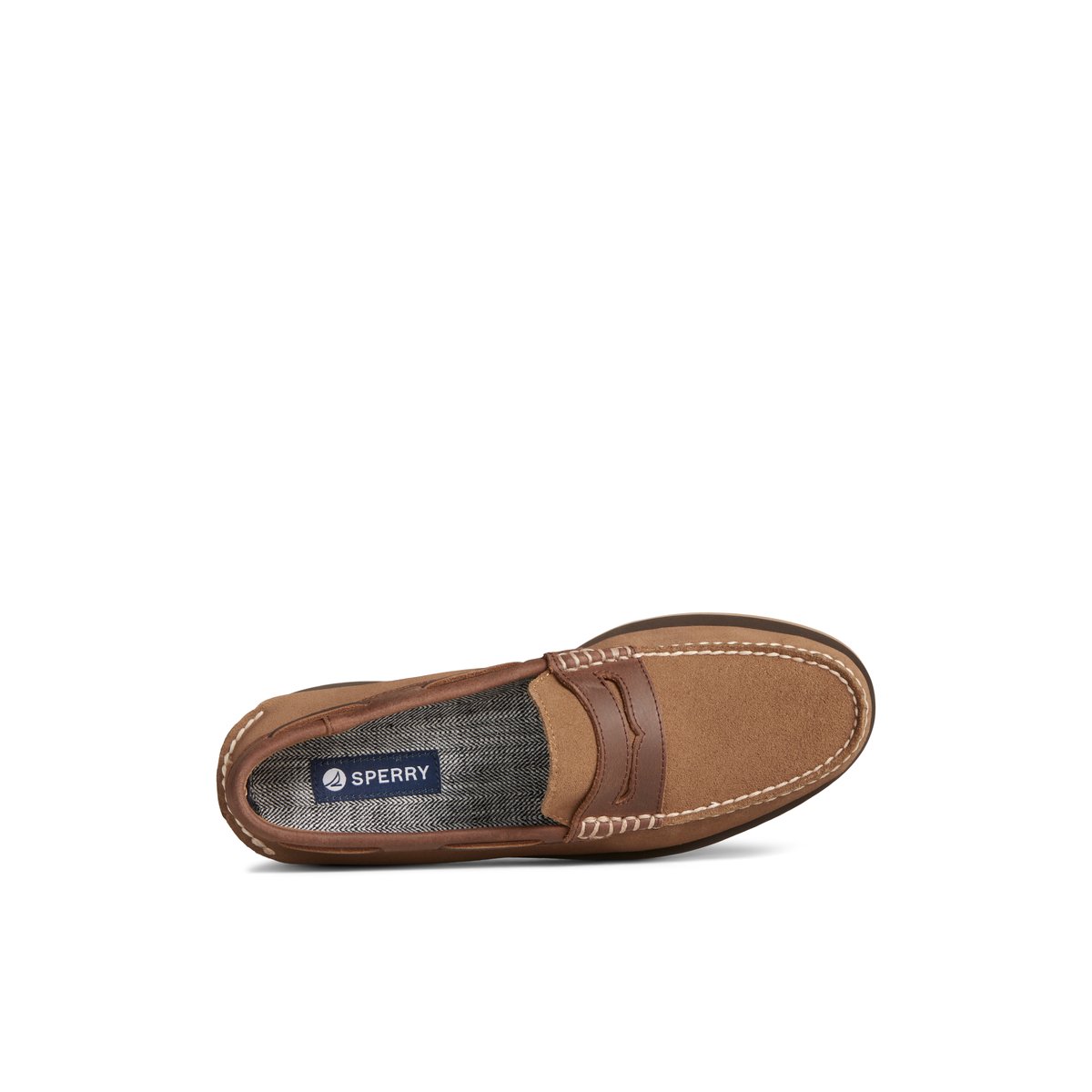 Authentic Original Penny Loafer Dark Beige Men s Loafers Oxfords Sperry US